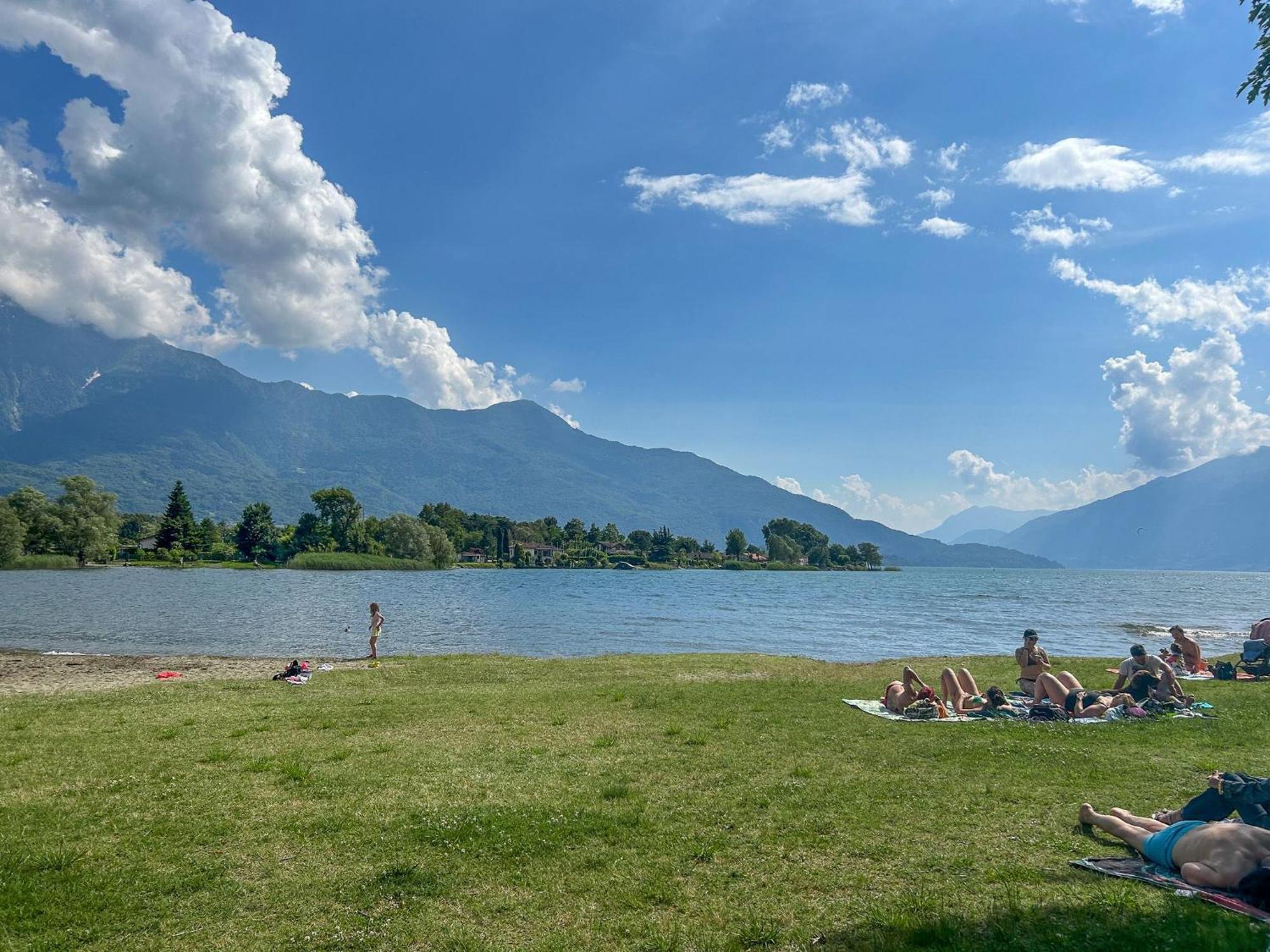 Dascio Emotion Ferienwohnung Mit Terrasse Am See Εξωτερικό φωτογραφία