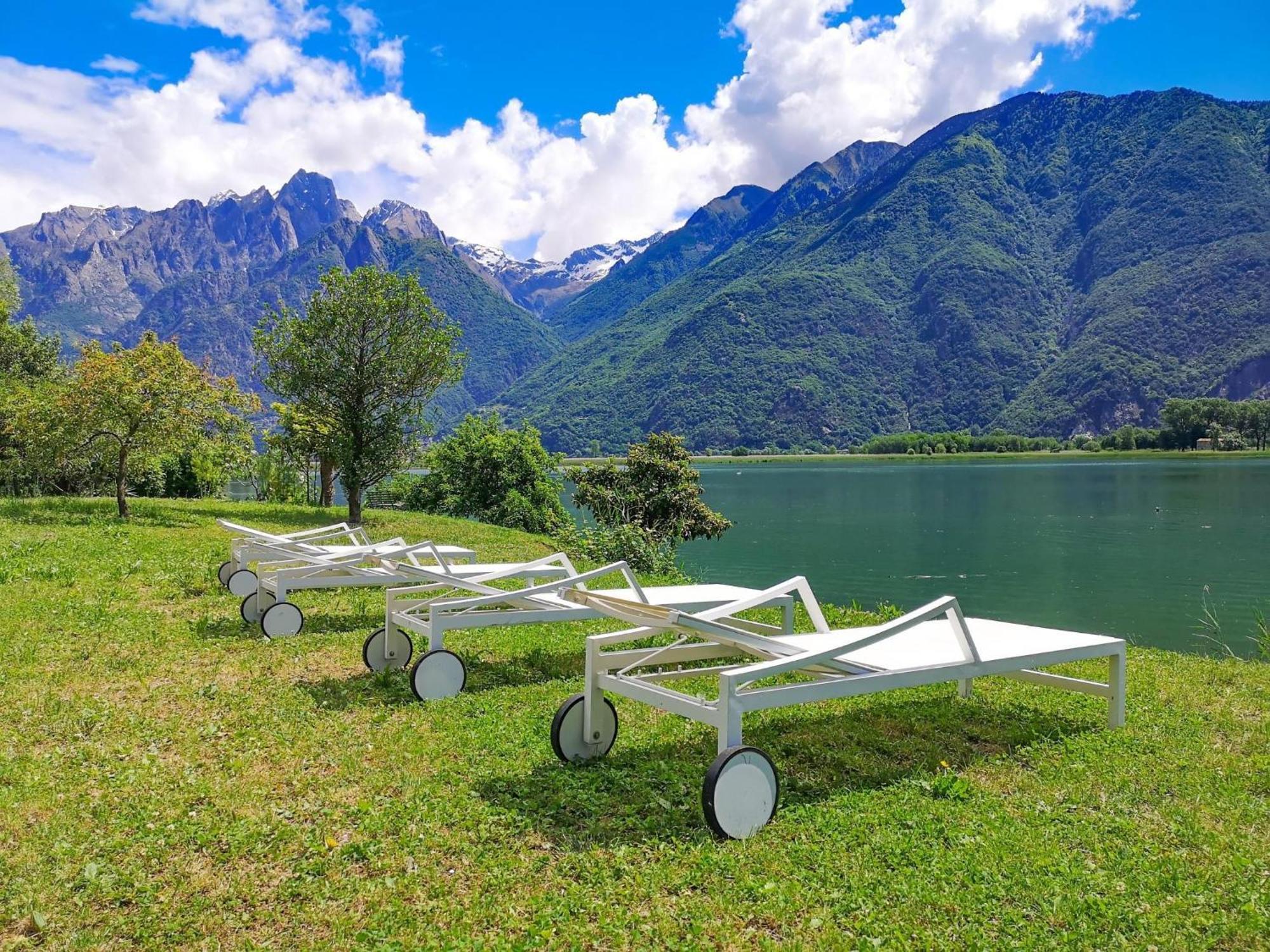 Dascio Emotion Ferienwohnung Mit Terrasse Am See Εξωτερικό φωτογραφία
