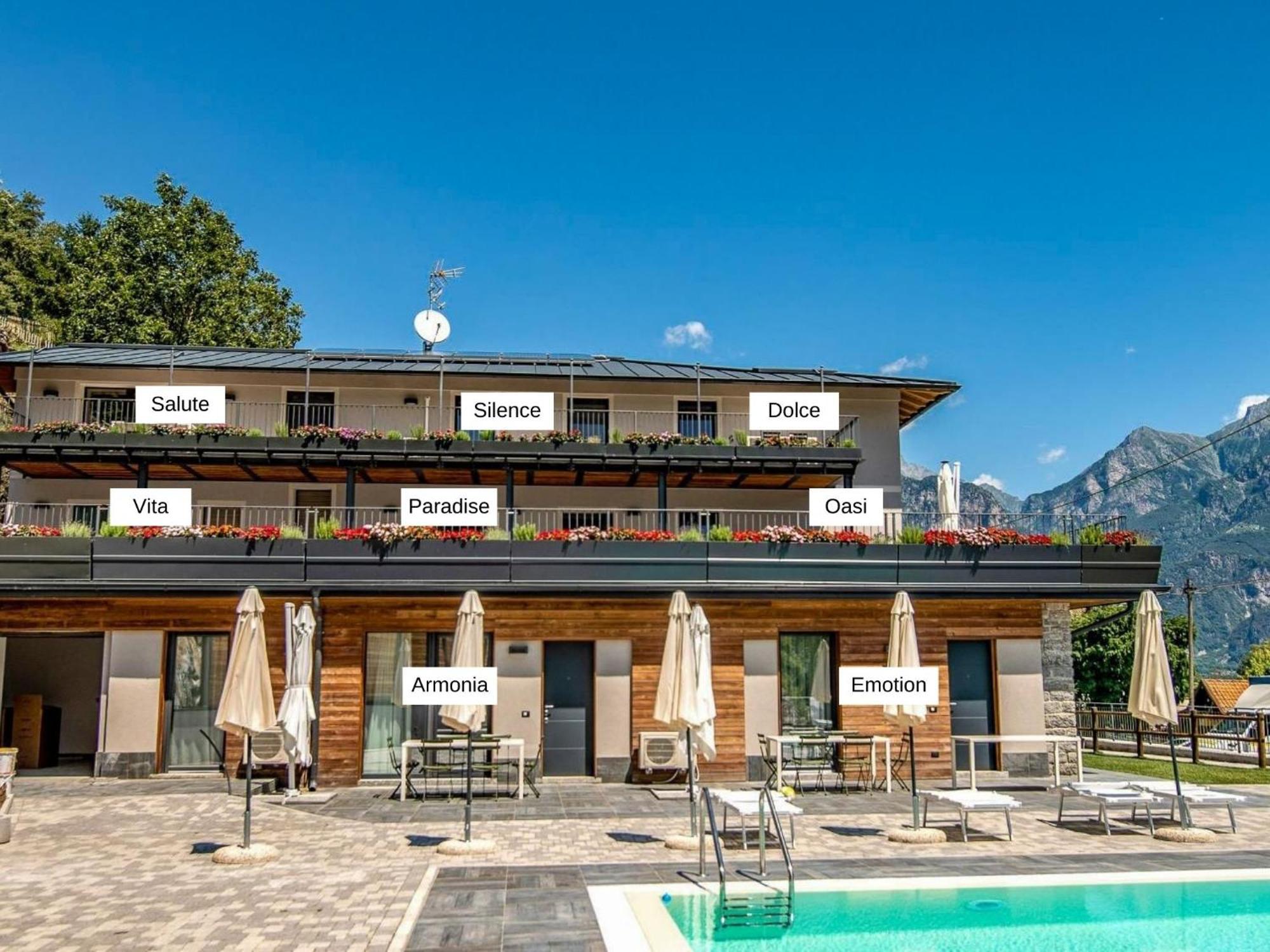 Dascio Emotion Ferienwohnung Mit Terrasse Am See Εξωτερικό φωτογραφία